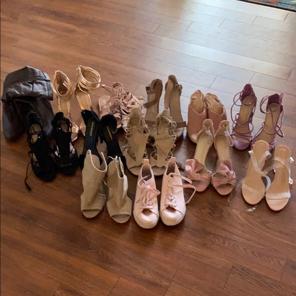 13 pairs of mostly brand new shoes! - Picture 1 of 6